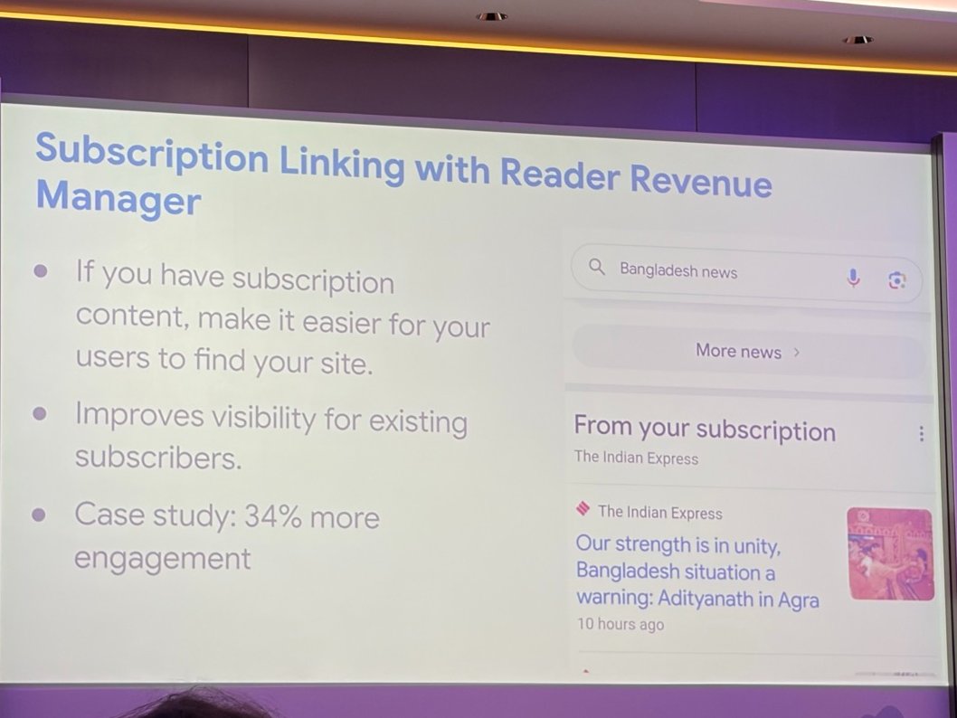 Google 通过 Reader Revenue Manager 引入了订阅链接功能