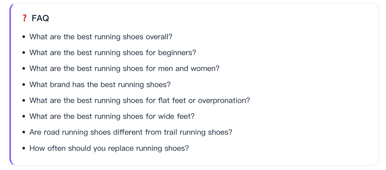 基于 People Also Ask 生成了文章 FAQ